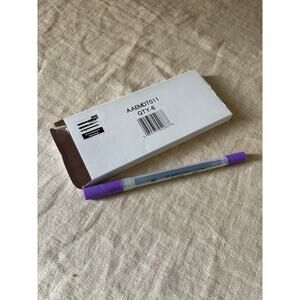 Art Alternatives Dual Tip Markers Purple Brush + 2mm Bullet Nib Box of 6 New